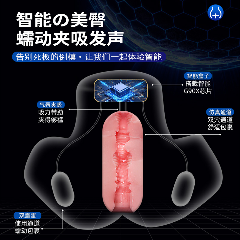 飞机杯男用真人阴臀倒膜模一比一硅胶大屁股成人自慰器男士性用品情趣自慰器男性用品刺激舒服高清大图