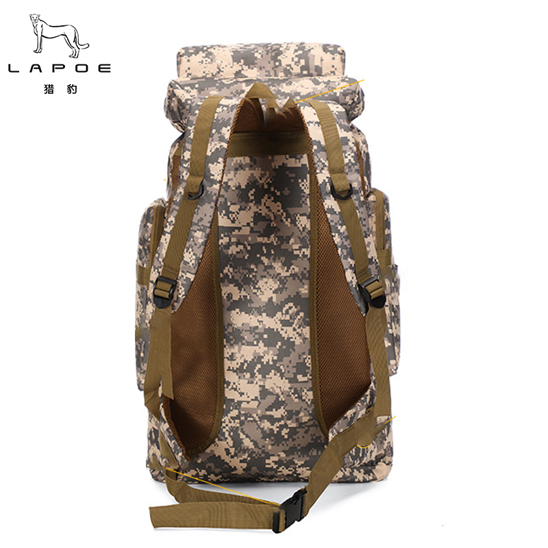 猎豹 大容量户外运动登山包双肩包80L可定制 LB27/个高清大图