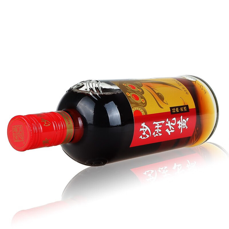 沙洲优黄 园林昆曲系列清爽型三年陈粮食酿制黄酒 半干型 12度 550mL*8瓶 苏派黄酒 整箱装