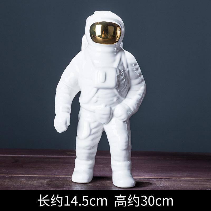 美帮汇现代简约陶瓷玻璃罩摆件北欧创意客厅家居软装饰品欧式摆设高清大图