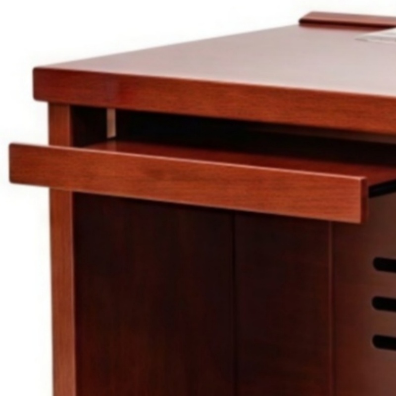 豫龙都升降电脑桌双人位高清大图