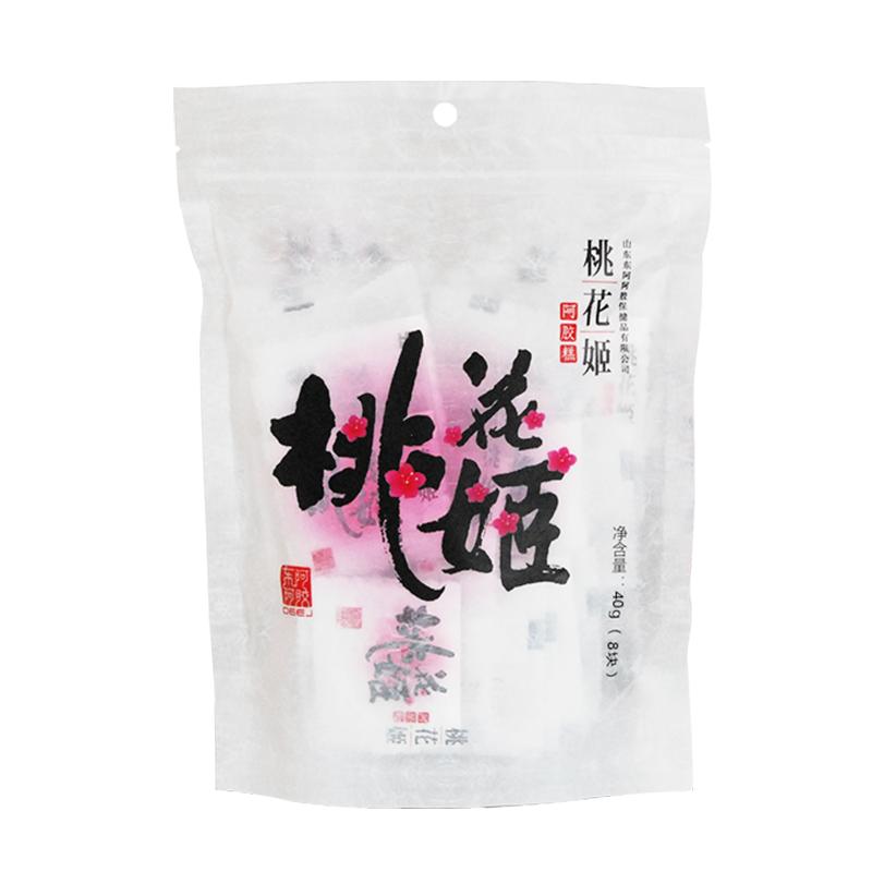 东阿阿胶 桃花姬阿胶糕40g 即食固元膏 女士零食 阿胶 DEEJ 阿胶膏 官方旗舰店