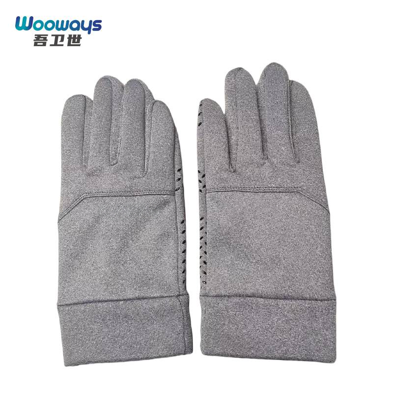 吾卫世 手套 灰色 双高清大图