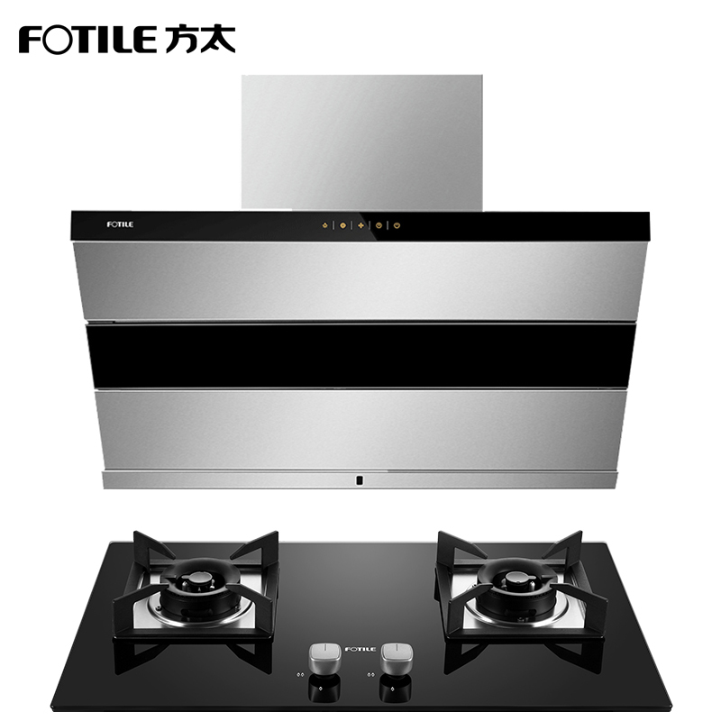 方太(FOTILE)19m³/minJQ26TS+HT8BE风魔方侧吸式触控式抽油烟机燃气灶烟灶套餐