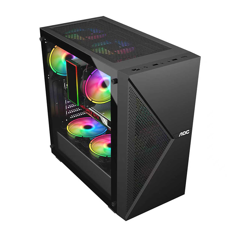 Intel酷睿i5 14400F/RTX5060 8G独显双通道内存DIY组装机台式电脑游戏主机吃鸡游戏主机游戏直播AI设计5060主机