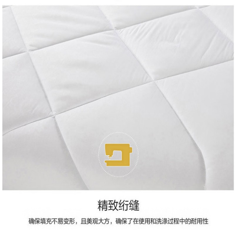 罗莱瑞享蚕丝羊毛A类防螨子母被200*230cm高清大图