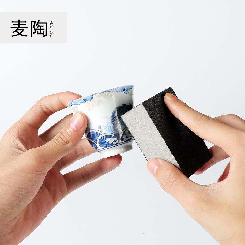 美帮汇功夫茶具套组盖碗壶承干泡盘多人家用陶瓷泡茶整套礼盒包装高清大图