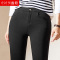 逸阳2020新款高腰弹力修身显瘦外穿铅笔黑色外穿打底裤女