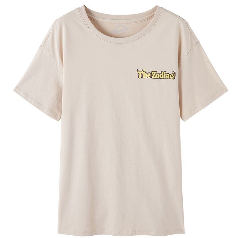 拉夏贝尔Puella拉夏贝尔旗下十二星座联名短袖T恤ins潮女减龄