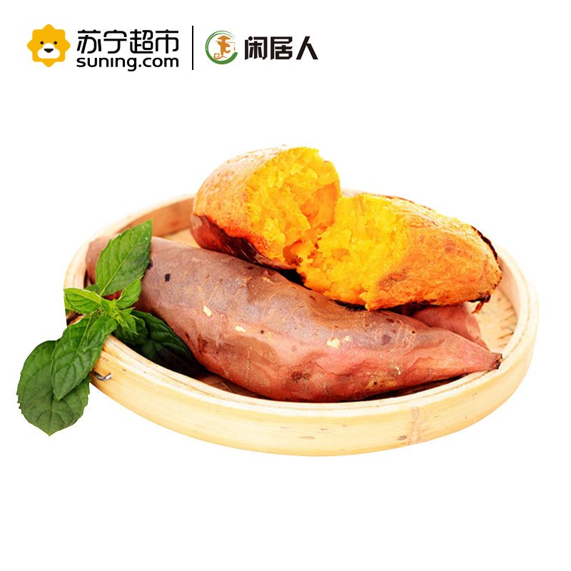 闲居人 山东红薯 红心蜜薯 红薯 地瓜 约2.5kg 新鲜蔬菜