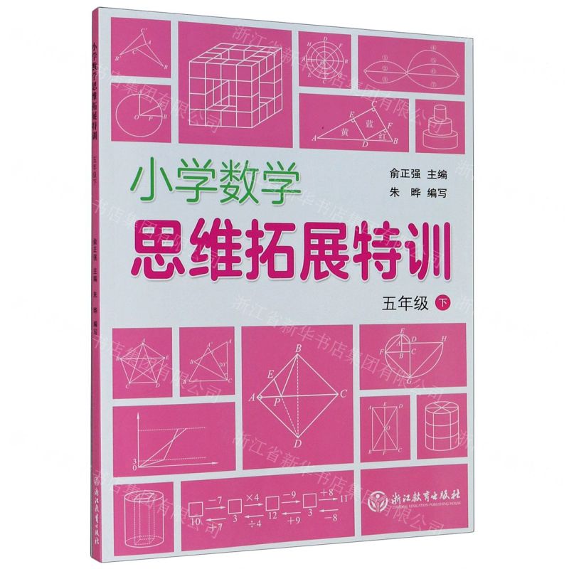 [N]小学数学思维拓展特训(5下)-9787572213090高清大图