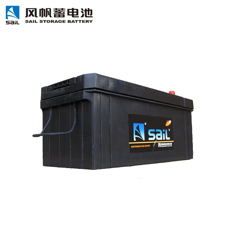 风帆(sail)6-QW-180 12V 180Ah工程车叉车货车客车发电机组物业机房 蓄电池 电瓶高清大图