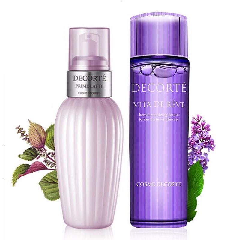 黛珂(COSME DECORTE)紫苏水牛油果乳液护肤套装 牛油果乳液150ml+紫苏水150ml
