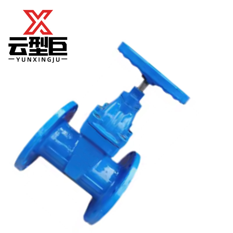 云型巨 软密封暗杠闸阀 Z45X-16/DN65 个高清大图