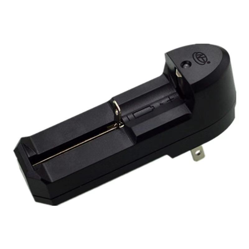 锂电池充电器单槽18650理发器电池充电器单槽座充强光手电筒37v锂电池