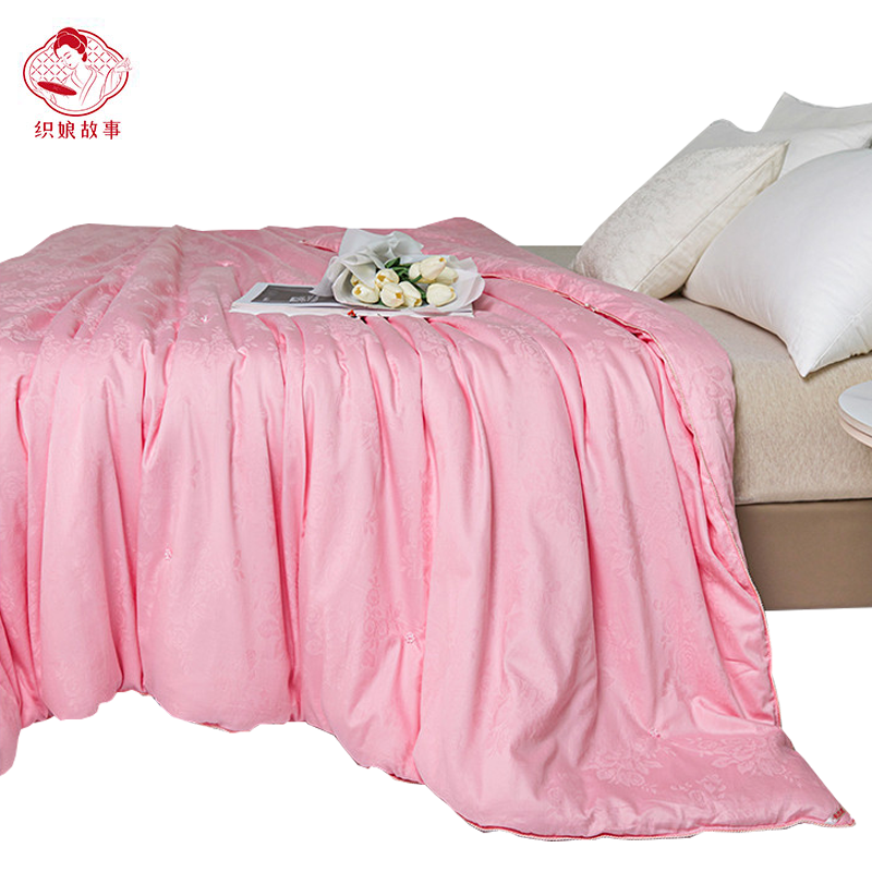 织娘故事 蚕丝被 180*220cm4斤/张高清大图