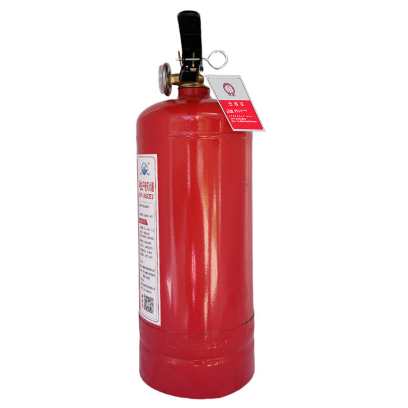 净瓶 手提式干粉灭火器 MF/ABCE3/具高清大图