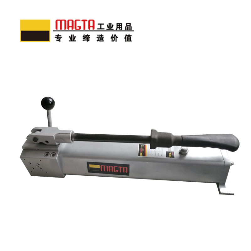 玛吉塔工(MRO MAGTA)铝合金手动泵 铝合金液压手动泵 铝合金手动液压泵42004 100Mpa 1000c.c.高清大图