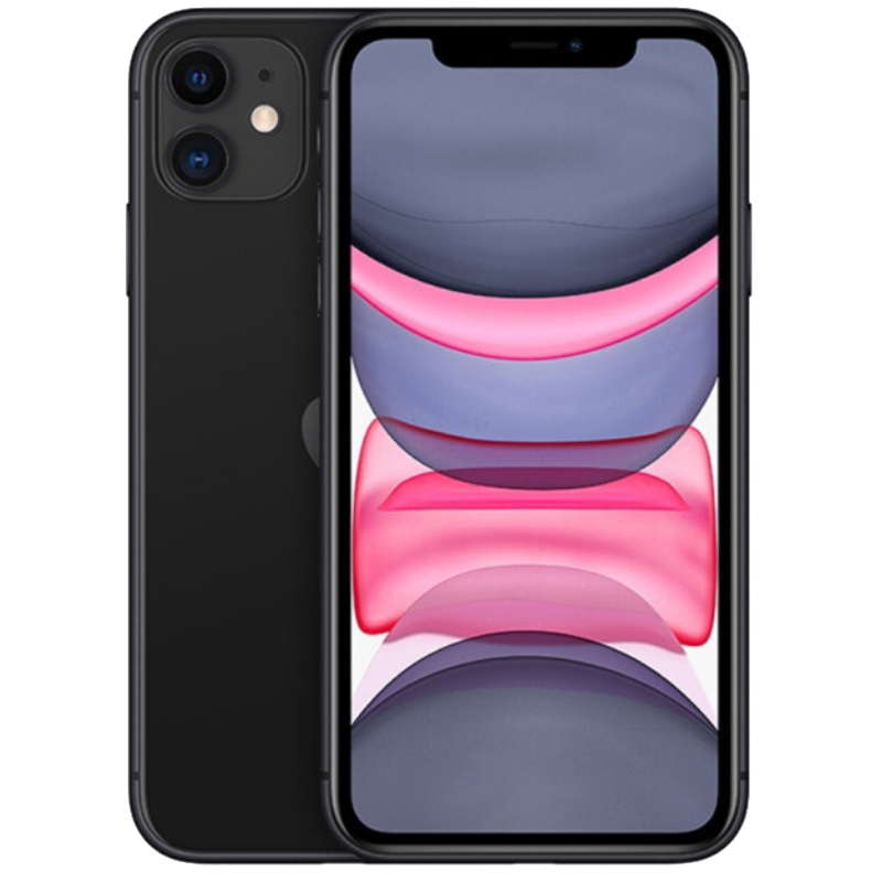 [二手9成新]Apple 苹果11/iPhone 11 黑色 64GB 全网通 6.1英寸屏 移动联通电信4G手机国行