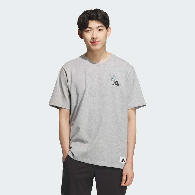 ADIDAS阿迪达斯短袖T恤运动休闲针织圆领男装KC5320 C