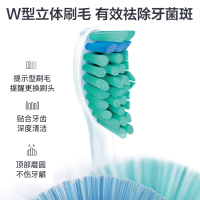 飞利浦（PHILIPS） 电动牙刷 HX3216/01 成人充电式 声波震动牙刷 智能计时呵护牙龈美白牙齿 浅蓝色