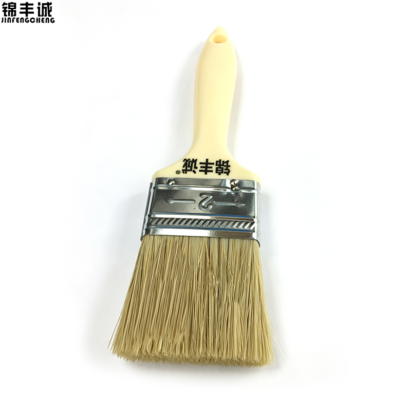 锦丰诚 精品油漆刷毛刷直柄刷猪毛刷 2寸 把高清大图