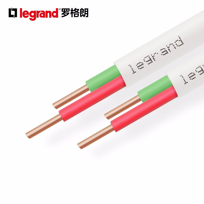 企业定制罗格朗电话线 4芯无氧铜线芯RJ11家用办公电信电话网络线 300米4芯电话线PC604300A