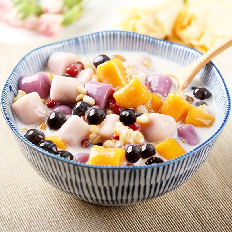 木薯粉木薯淀粉批食用发自制芋仙芋圆甜品珍珠奶茶芋圆粉高清大图