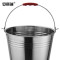 安赛瑞 27352 5L不锈钢水桶(单位:个)