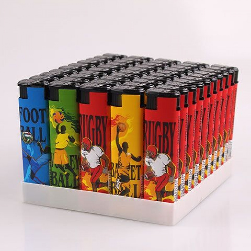 比超市便宜995支装50支防风充气电子打火机一次性打火机明火