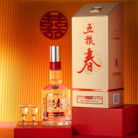 五粮液 五粮春 第二代 52度 500mL*1 单瓶装 浓香型白酒