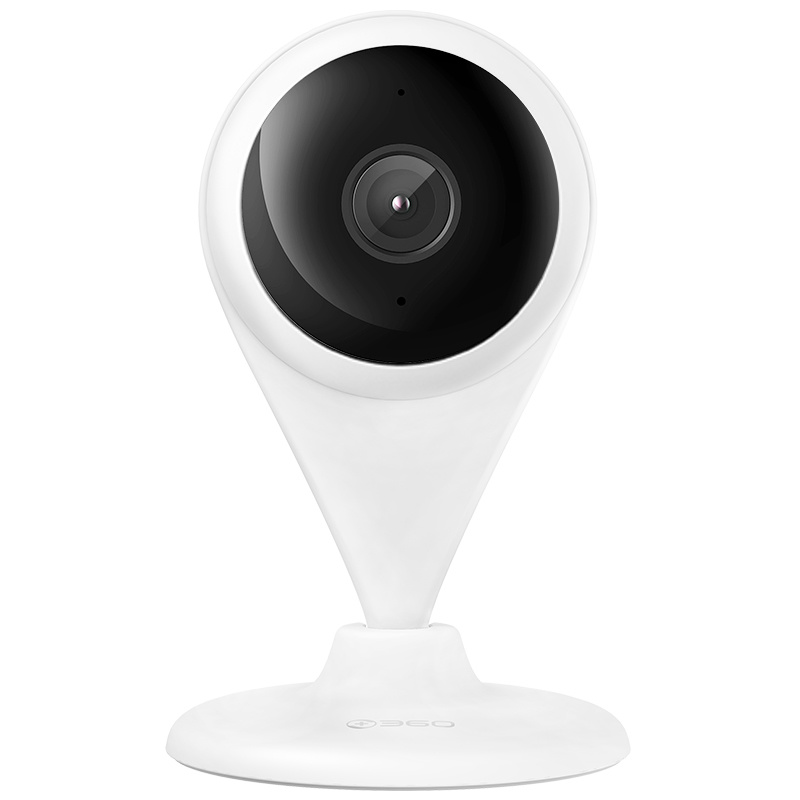 360 摄像头小水滴2K高清版5C 300W家用WiFi监控器室内夜视 手机无线网络远程智能摄像机 小水滴2K高清版