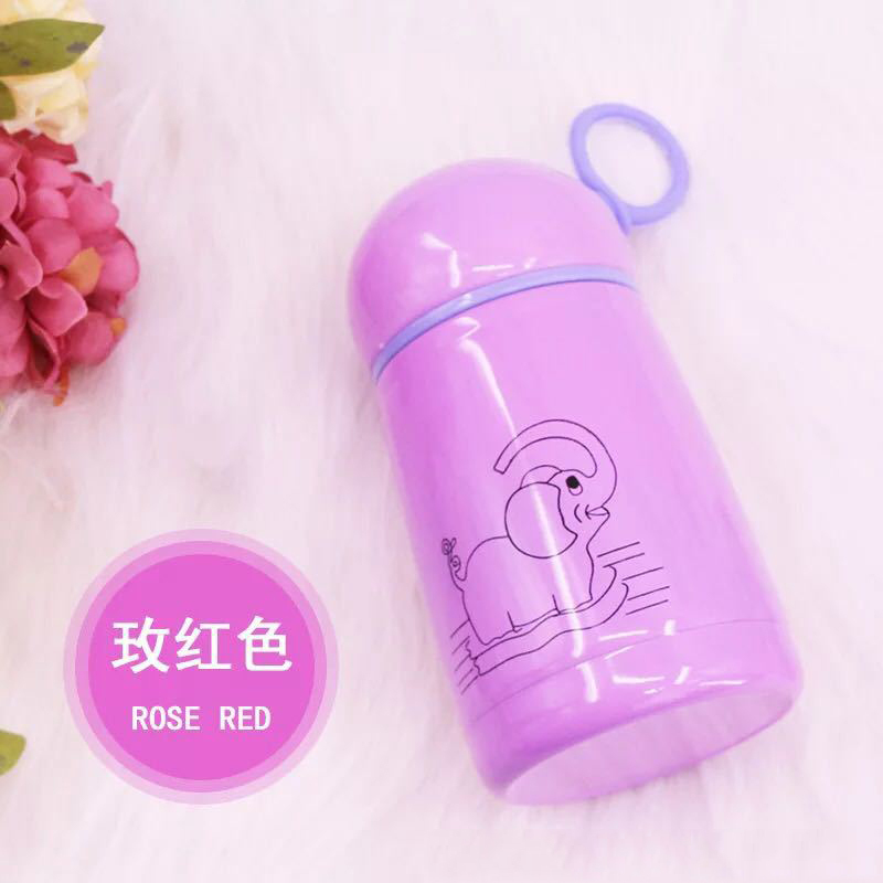 时尚卡通保温杯 不锈钢萌象水杯 300ml