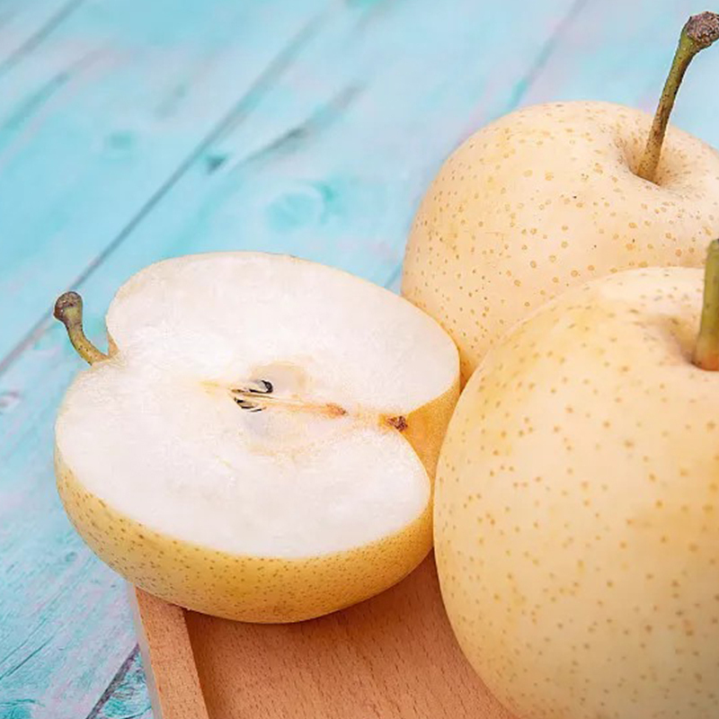 【西沛生鲜】精品皇冠梨 新鲜水果 松脆多汁 净重4.7斤 单果250g以上高清大图