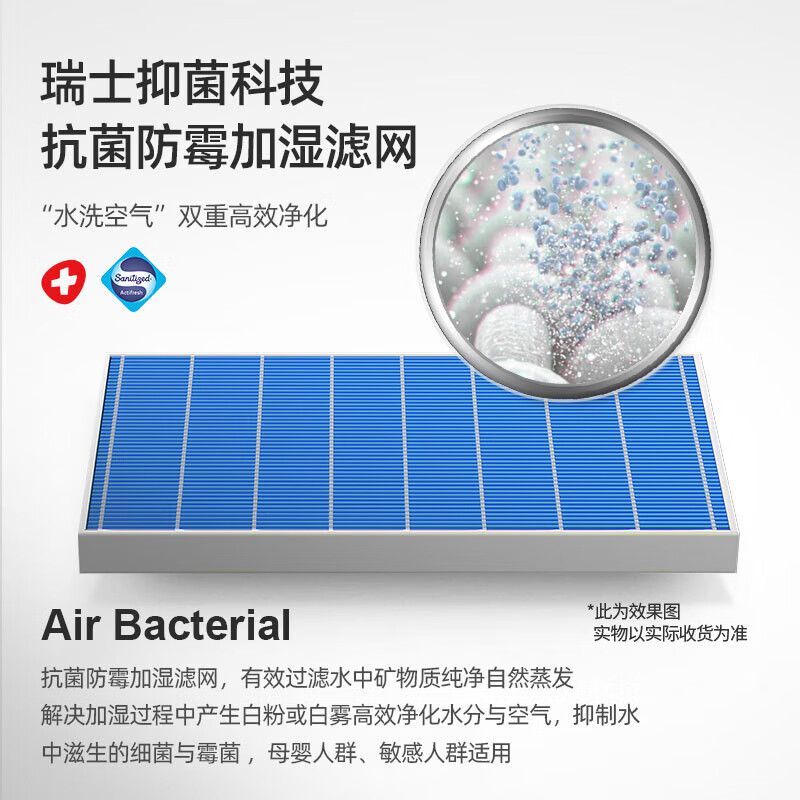 ZTK 全屋无雾加湿器防霉滤网 适配X10 X12Pro X15 Pro加湿滤芯高清大图