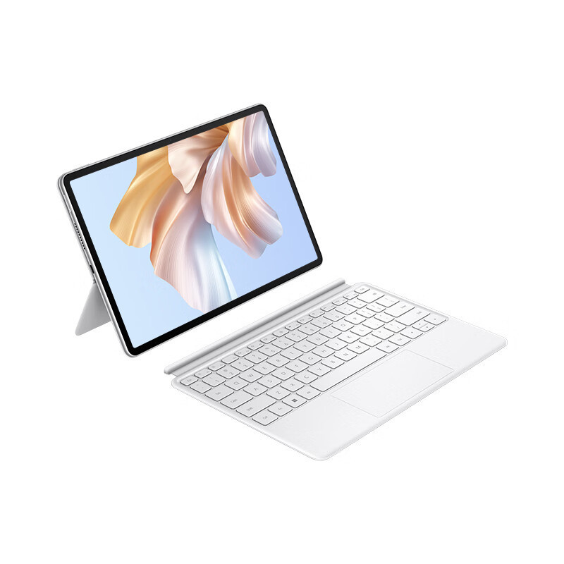 [套餐]HUAWEI/华为MateBook E Go 2023款二合一笔记本12.35英寸高刷护眼全面屏平板电脑商务学习办公[WiFi版]16G+1T 雪域白键盘+原装笔