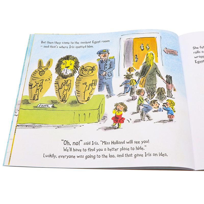 [正版]如何在学校藏狮子英文原版绘本 How to Hide a Lion at School 暖心动物故事亲子共读早