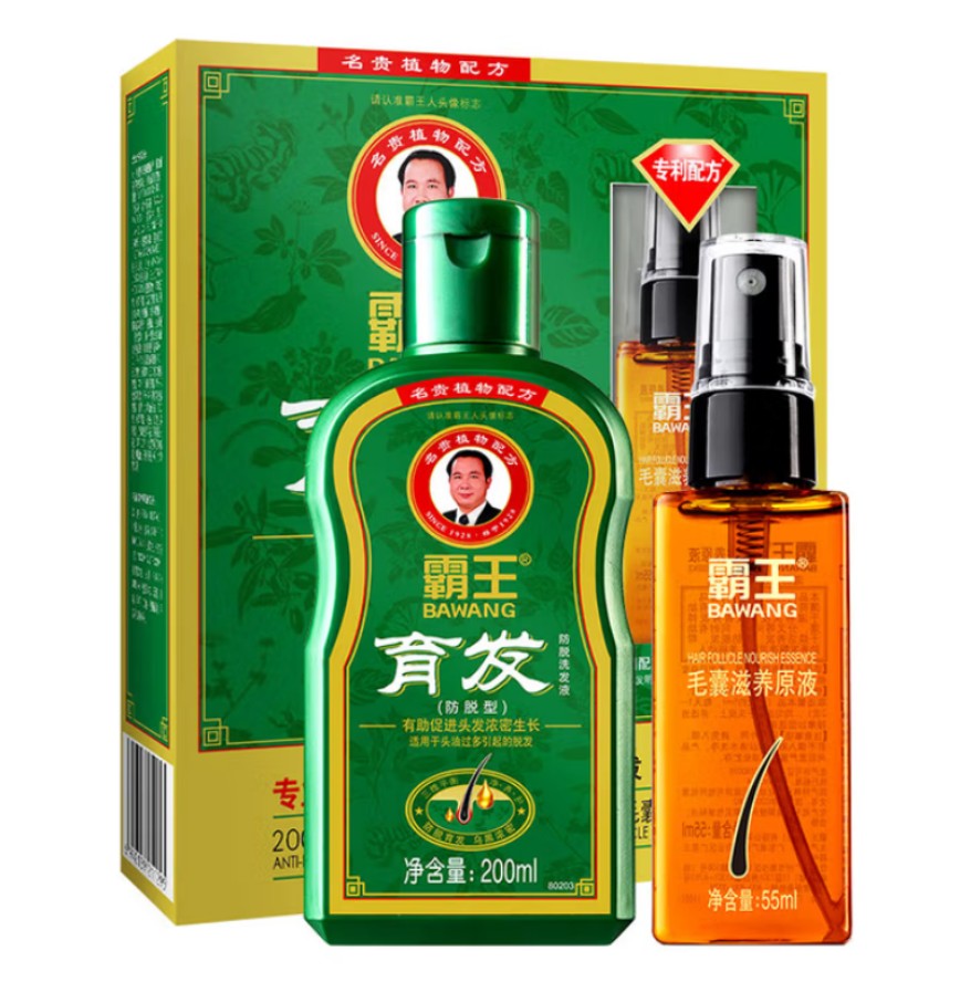 霸王 育发防脱洗发液200ml(防脱型)+55ml毛囊滋养原液