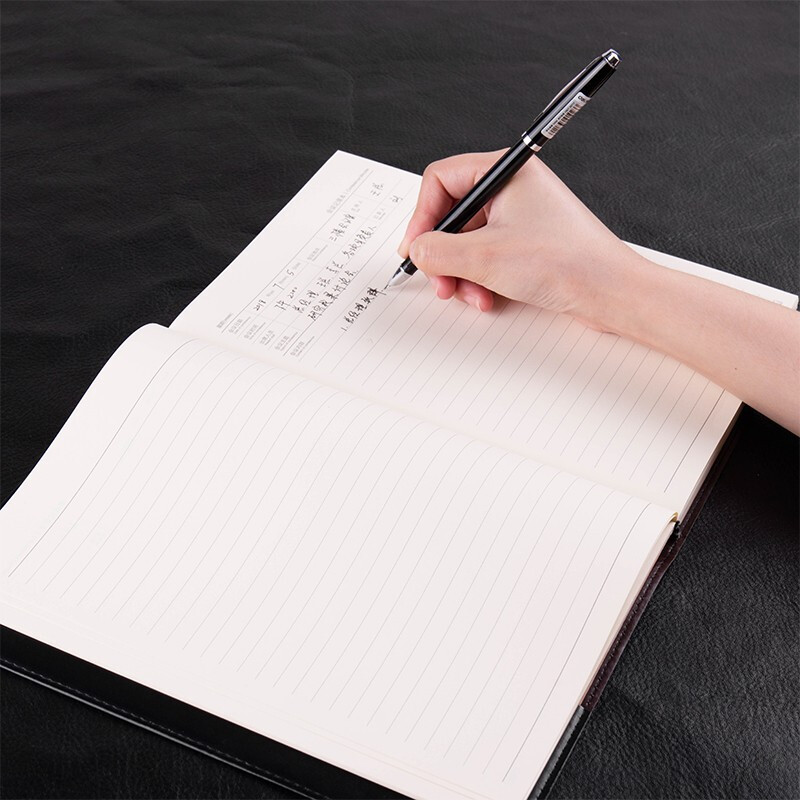 得力3192会议记录本 18K/96页(黑)(本)高清大图