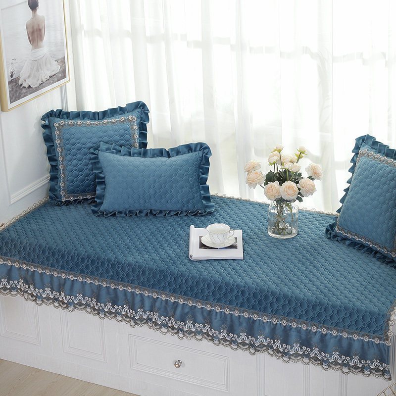 汐岩窗户榻榻米飘窗垫窗台垫欧式阳台飘窗垫可机洗榻榻米垫子飘窗毯