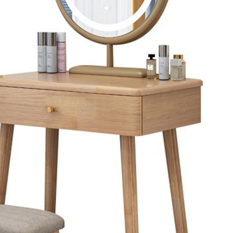 宜掌柜 梳妆台 60cm+凳子 套高清大图