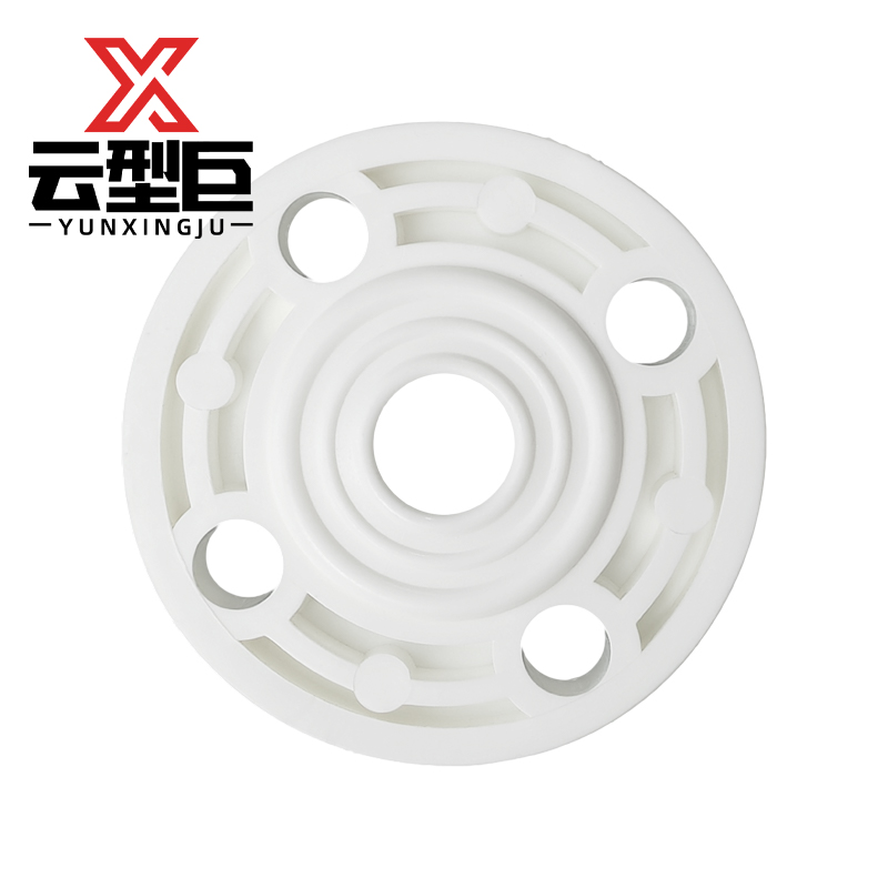 云型巨 PPR一体法兰 PPR管配件 塑料管配件 25mm 单位:个高清大图