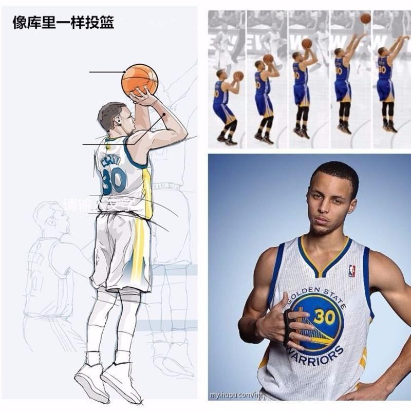 库里投篮矫正器投篮训练器手型姿势控球辅助练习篮球三分训练器材 s码