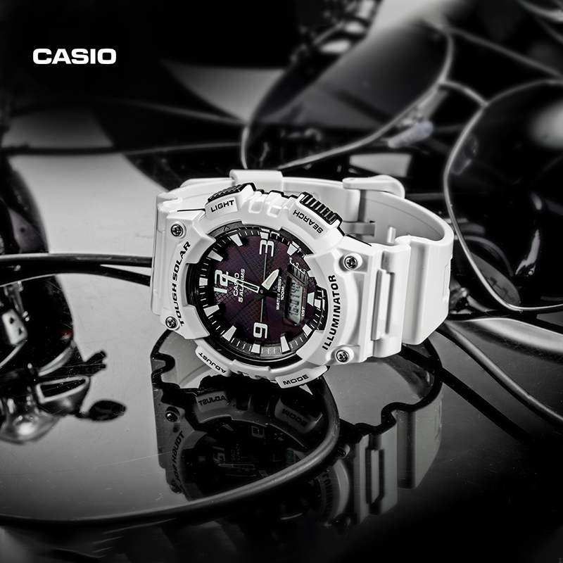 卡西欧CASIO石英表AQ-S810WC-7AVDF 100米防水指针设计全国联保高清大图