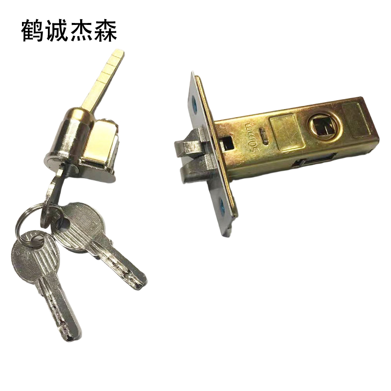 鹤诚杰森 家用卧室木门单舌锁 202-7 套高清大图