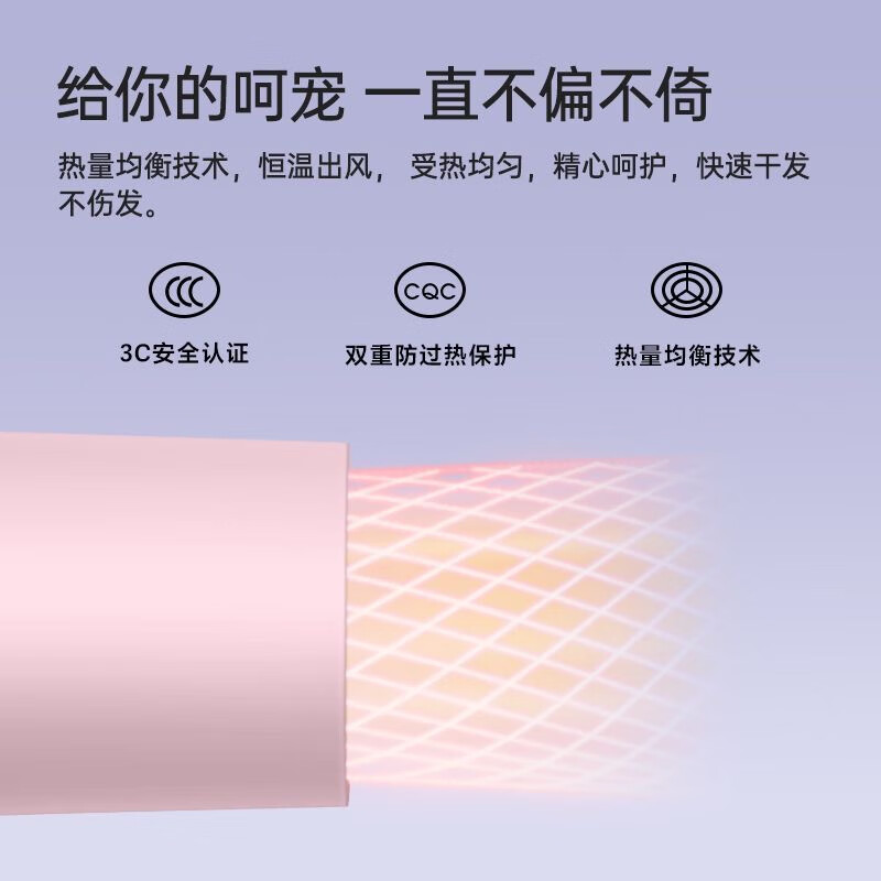 飞科(FLYCO)家用大功率高速吹风机负离子护发家用大风力不伤发速干吹宿舍用学生风筒FH6278高清大图