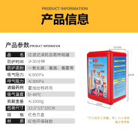 朋安3C认证家用应急包防毒面具TZL30过滤式防火罩消防自救呼吸器防烟逃生面罩防烟红色硅胶无异味 方盒款