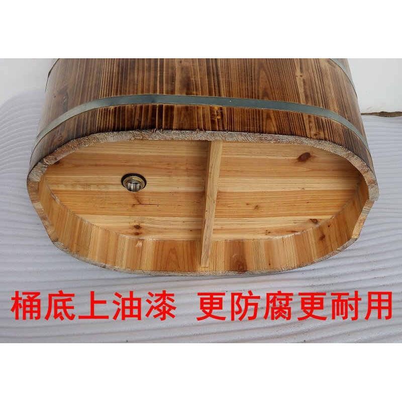 熏蒸澡盆柏木单人浴盆定制洗澡人家橡木桑拿塑料婴儿浴桶熏蒸加高洗澡木桶波迷娜BOMINA