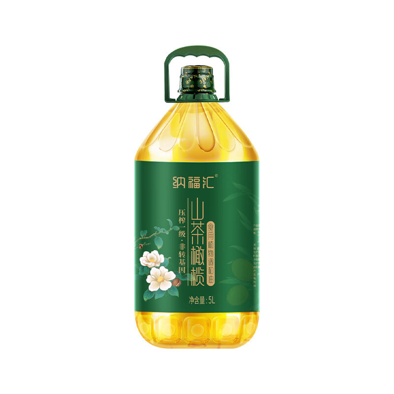 纳福汇 山茶橄榄食用植物调和油单桶5000ml