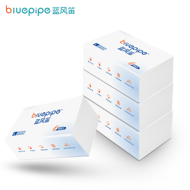 蓝风笛 抽纸 156*175mm 包高清大图